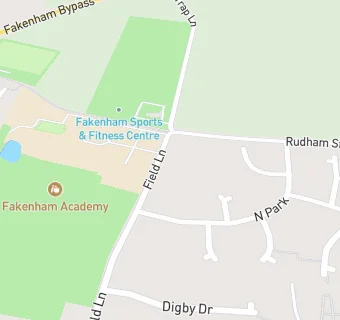 map for Fakenham Childrens Daycare Centre