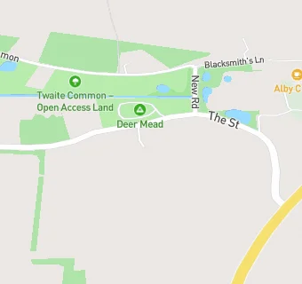 map for Erpingham & Calthorpe Village Hall