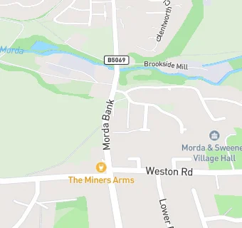 map for The Miners Arms