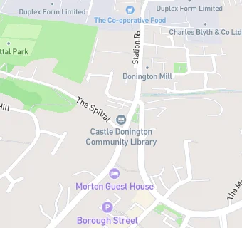 map for Castle Donington Volunteer Centre