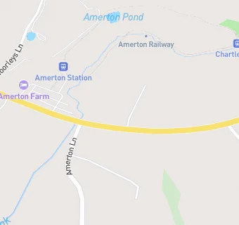 map for Amerton Farm Shop