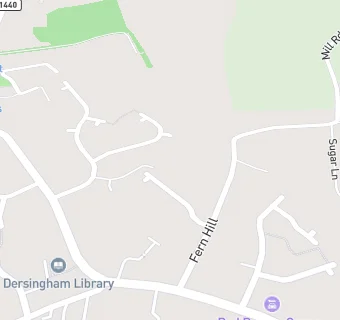 map for Dersingham Infant and Nursery School