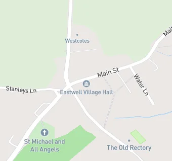 map for Eastwell Village Hall