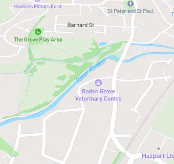 map for Clive Surgery