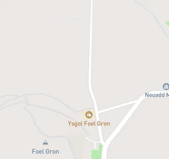 map for Ysgol Foel Gron