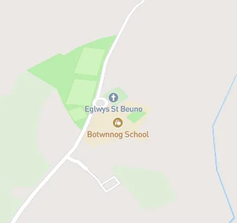 map for Ysgol Botwnnog