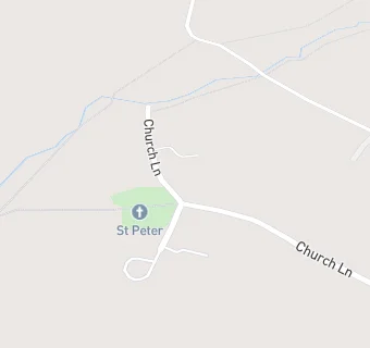 map for Gayton Village Hall