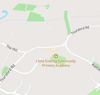 map for Little Snoring Community Primary Academy