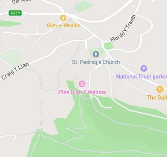 map for Cwmni Plas Glyn Y Weddw Cyf