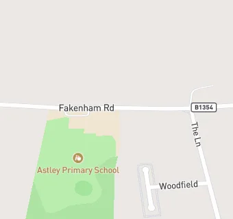 map for Astley Primary School