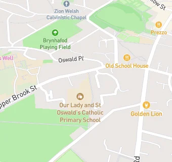 map for Our Lady and St Oswald's Catholic Primary School