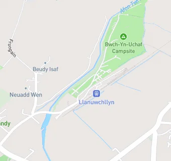 map for Bwch Yn Uchaf