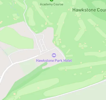 map for Hawkstone Park Hotel