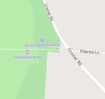 map for Gunton Arms