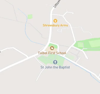 map for Talbot First School