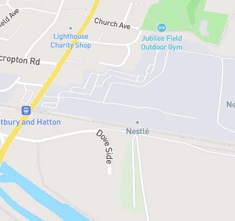 map for Nestle Tutbury Restaurant