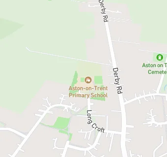 map for Aston-on-Trent Primary School