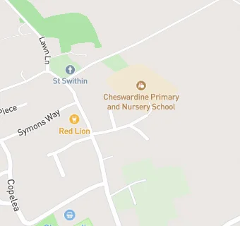 map for Shire Services @ Cheswardine Primary School