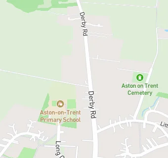 map for Aston on Trent Post Office