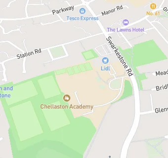 map for Chellaston Academy School Canteen