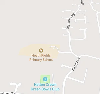 map for Heath Fields Primary School