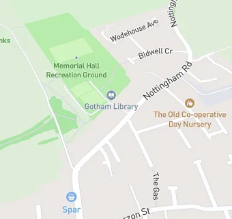 map for Village Hall Surgery