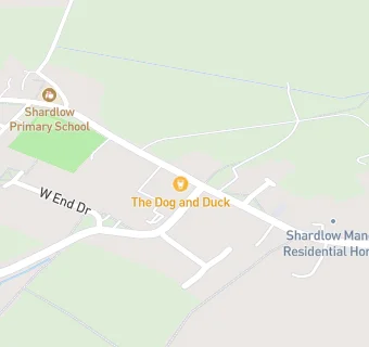 map for Shardlow Primary School