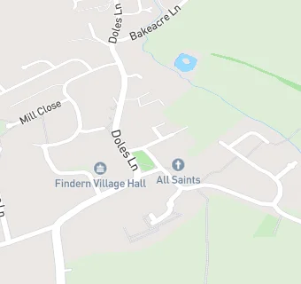 map for Findern Village Stores Ltd