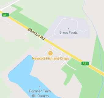 map for Newcott Fish And Chips