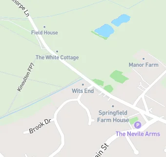 map for The Nevile Arms \& The Lazy Chef