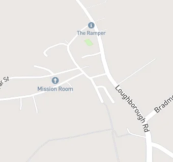 map for Bradmore Community Hall