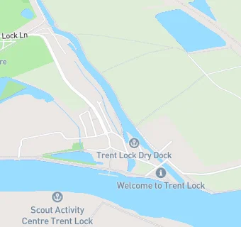 map for Trent Lock Golf Centre