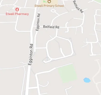 map for Etwall Balti