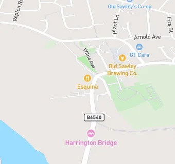 map for Harrington Arms