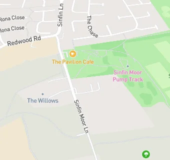 map for The Pavilion Cafe