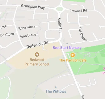 map for Caterlink @ Redwood Primary School