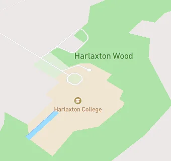 map for Harlaxton College