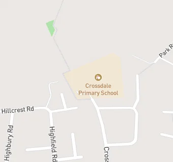 map for Crossdale Primary School