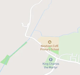 map for Newtown CofE Primary School