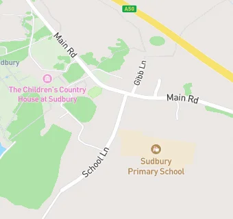 map for Sudbury Primary School