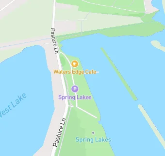 map for Waters Edge Cafe at Spring Lakes