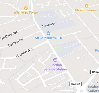 map for Junction Service Station