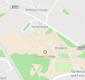 map for The Orangery Restaurant