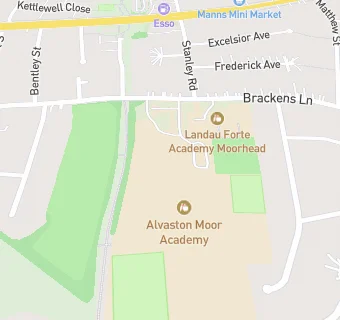 map for Alvaston Moor Academy