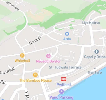 map for Pwllheli Pizzeria And Grill