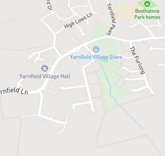 map for Yarnfield Post Office