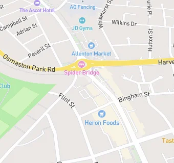 map for Greggs