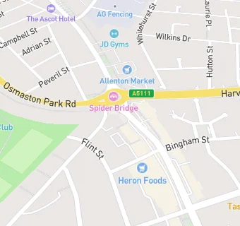 map for Derby Mini Market