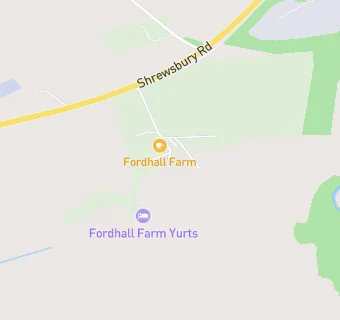 map for Fordhall Farm