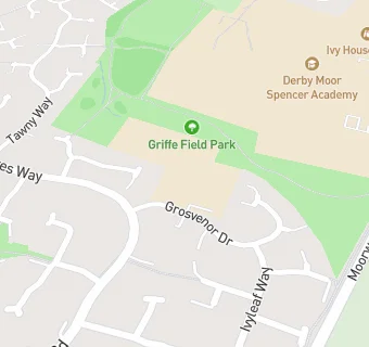 map for Griffe Field Primary School